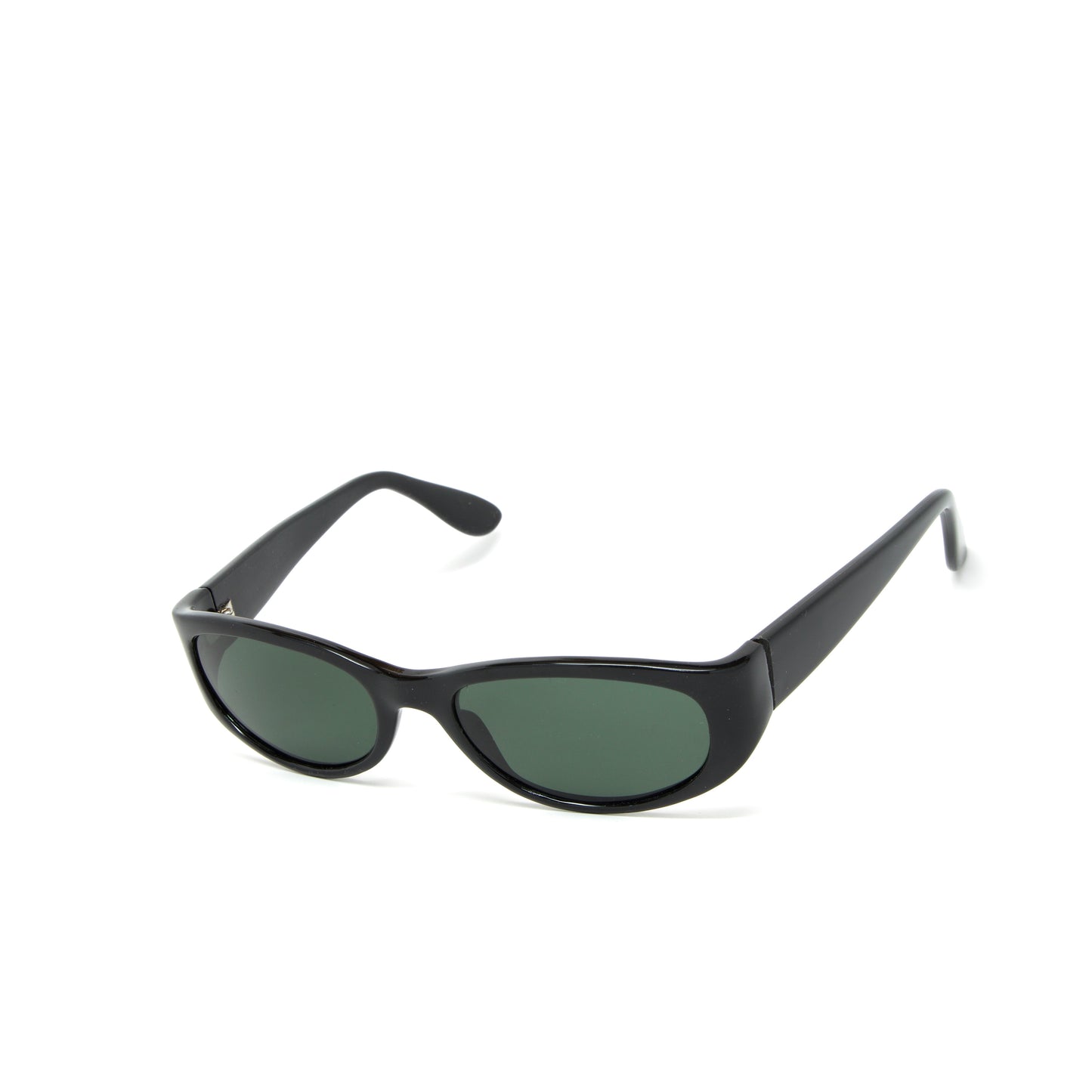 vintage deadstock 90s black mod style sunglasses