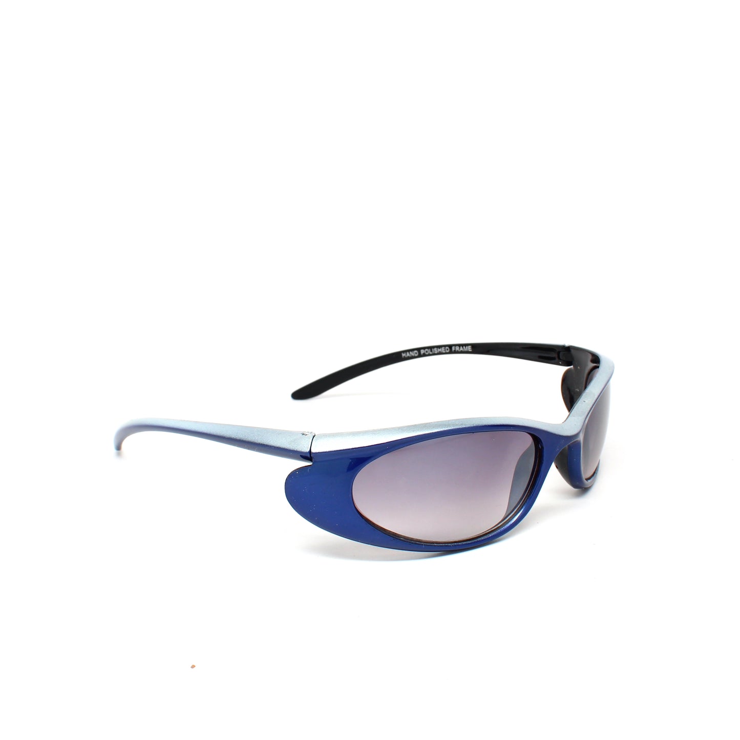 Prototype 2 Classic Deadstock Hue Dual Colored Visor Sunglasses - Blue/Black