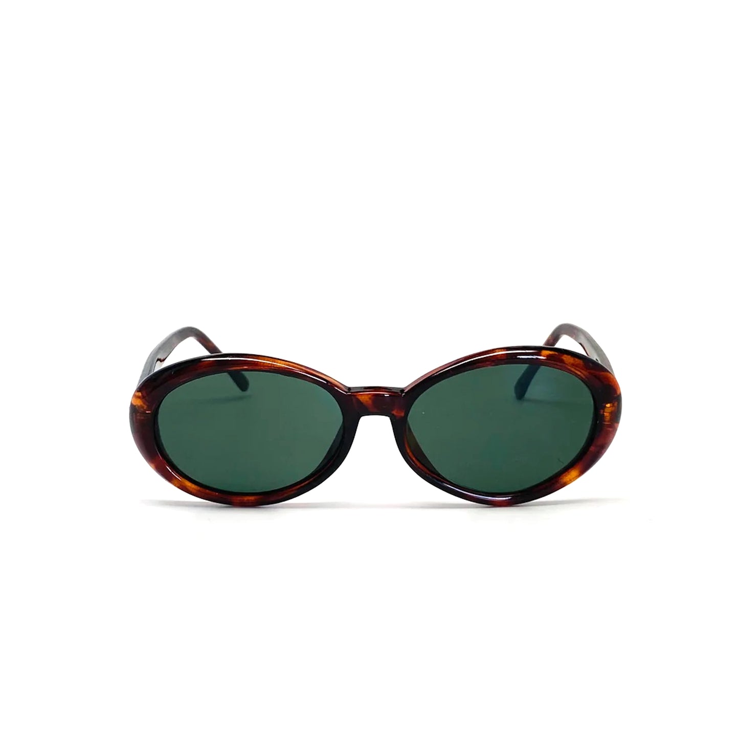 Vintage Standard Size 90s Mod Original Hermosa Oval Sunglasses - Tortoise