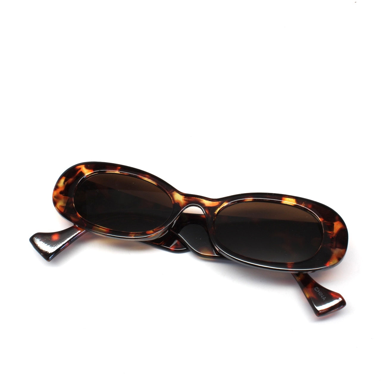 Retro Hermosa Oval Sunglasses - Tortoise