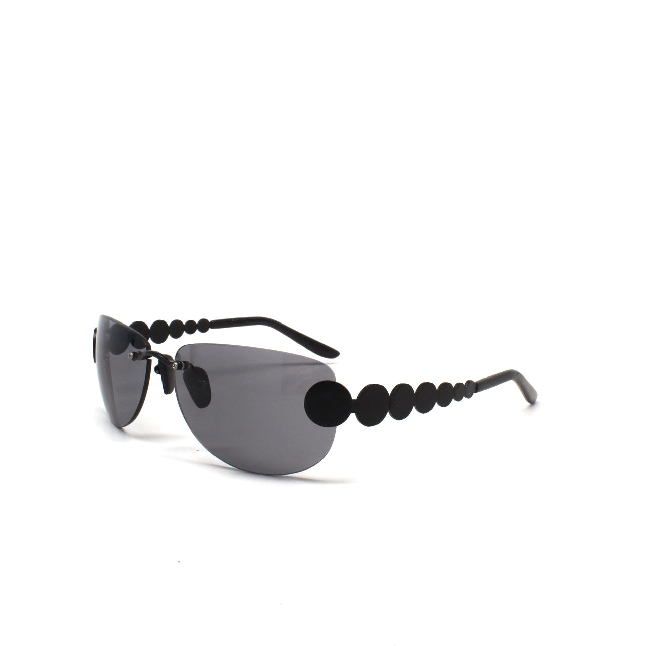 Vintage Standard Sized 2000 Grey Non Framed Sunglasses - Grey