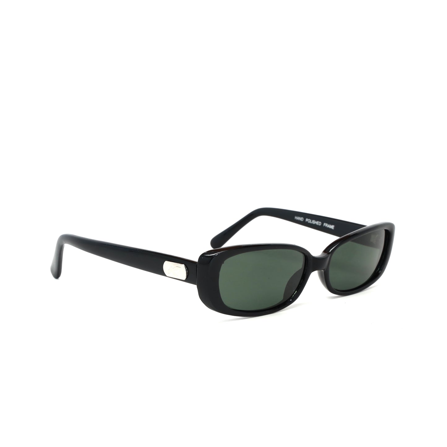 intage Small Sized Rectangle Original Sunglasses - Black