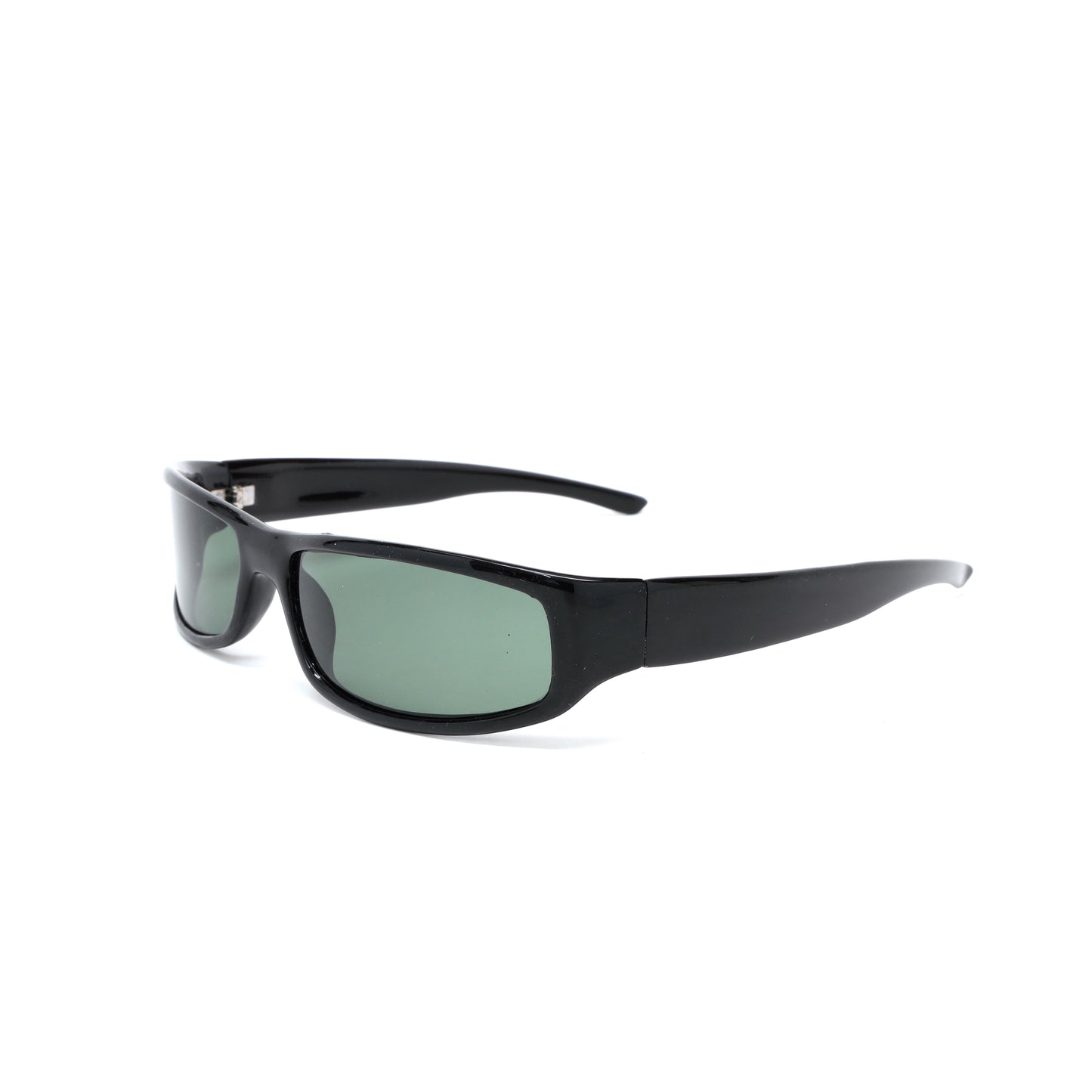 Prototype 6 Y2k Mod Deadstock Wraparound Visor Sunglasses - Black